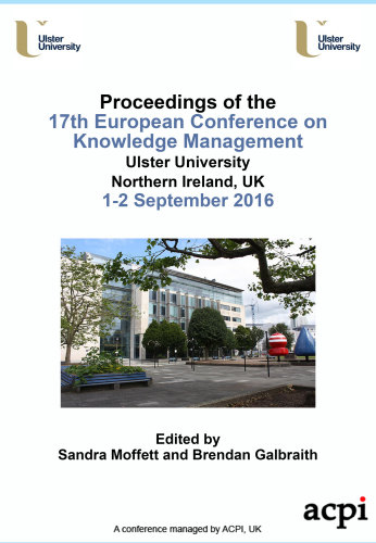 ECKM 2016 Proceedings