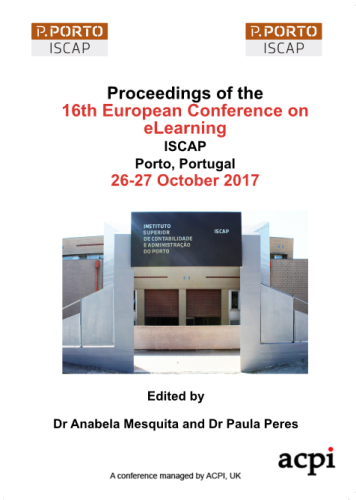  ECEL 2017 PDF - Proceedings of the 16th European Conference on e-Learning