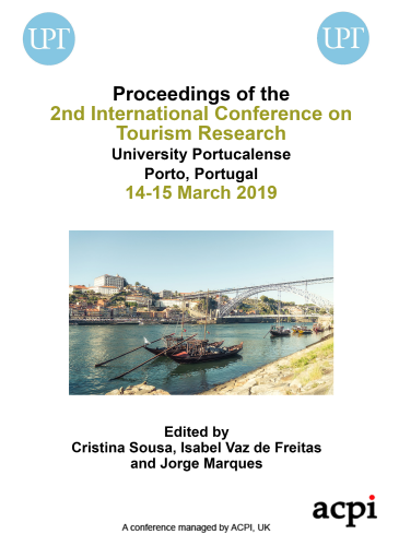 ICTR 2019 PDF - Proceedings of the 2nd International Conference on Tourism Research