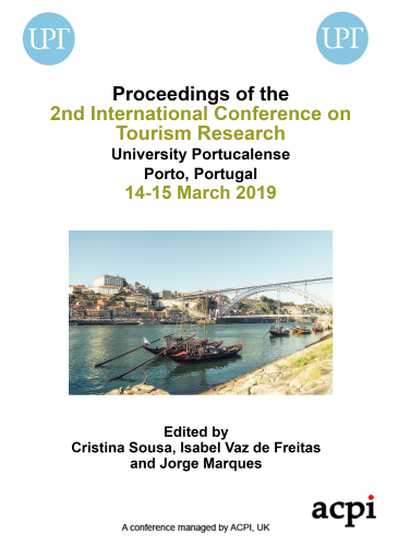 ICTR 2019 - Proceedings of the 2nd International Conference on Tourism Research PRINT VERSION