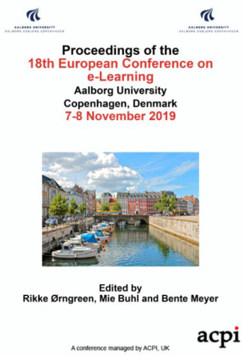 ECEL 2019 - Proceedings of the 18th European Conference on e-Learning PRINT VERSION
