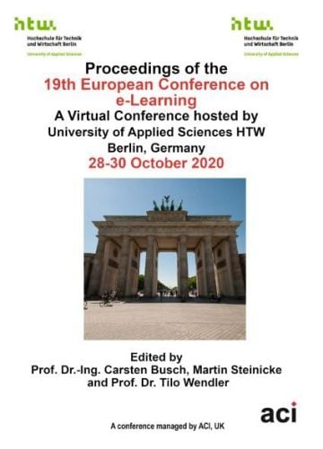 ECEL 2020 - Proceedings of the  19th European Conference on e-Learning - PRINT VERSION