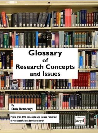A Glossary of Research Concepts and Issues
