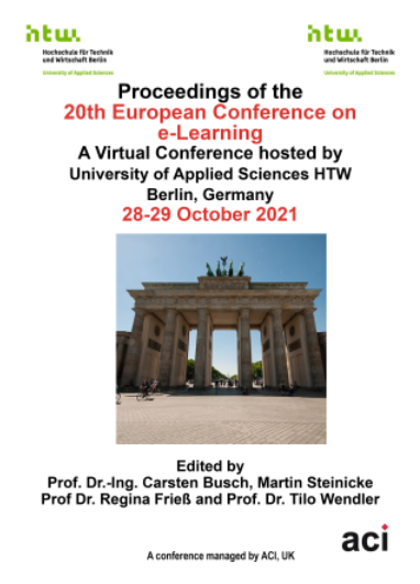 ECEL 2021- Proceedings of the 20th European Conference on e-Learning