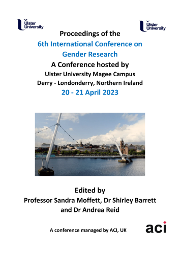 ICGR 2023- Proceedings of the 6th International Conference on Gender Research