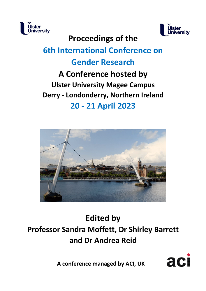 ICGR 2023- Proceedings of the 6th International Conference on Gender Research