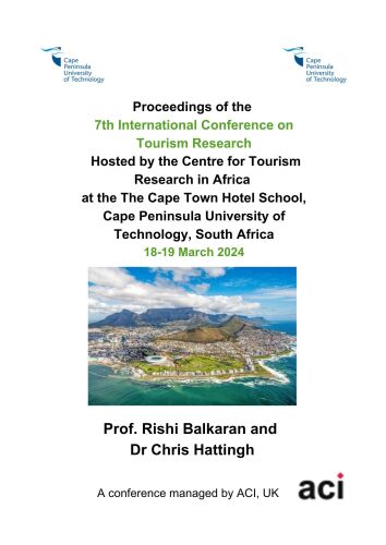 ICTR 2024-Proceedings of the 7th International Conference on Tourism Research