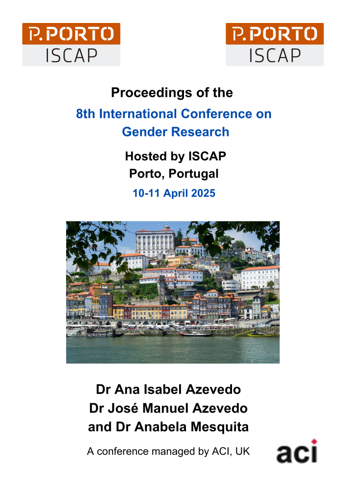 ICGR 2025-Proceedings of the 8th International Conference on Gender Research
