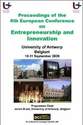 ECEI 2009 - 4th European Conference on Entrepreneurship and Innovation Â– Antwerp, Belgium