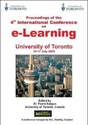ICEL 2009 - 4th International Conference on e-Learning Â– Toronto, Canada