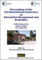 ICIME 2012 3rd International Conference on Information Management and Evaluation. Ankara, Turkey PRINT version