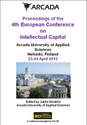 ECIC 2012 4th Europen Conference on Intellectual Capital. Helsinki, Finland  PRINT version