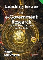 <!--140-->Leading Issues in e-Government Research for Researchers, Teachers and Students