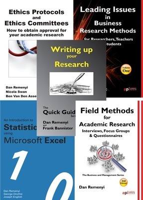 Bundle: Writing up your Research, Ethics Protocols, Field Methods, An Introduction to Statistics & Leading Issues in Business Research Methods