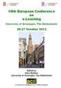 ECEL 2012 Proceedings of the 11th European Conference on eLearning, Groningen, The Netherlands PRINT version
