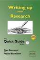 Writing up your Research - The Quick Guide 2nd Edition