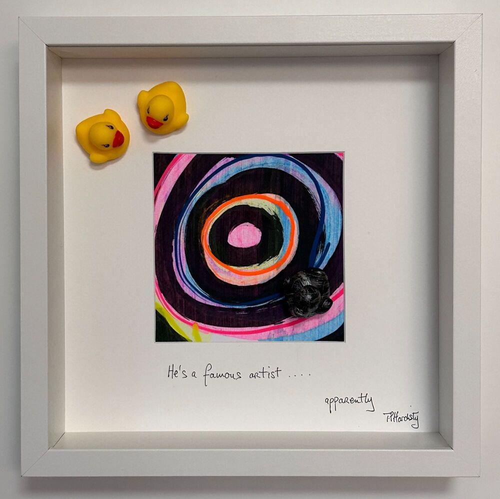 He's a famous artist... apparently (Vortex)