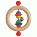 touch ring with beads and bell
