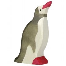 Penguin, head raised - Holztiger