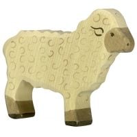 Sheep, standing- Holztiger