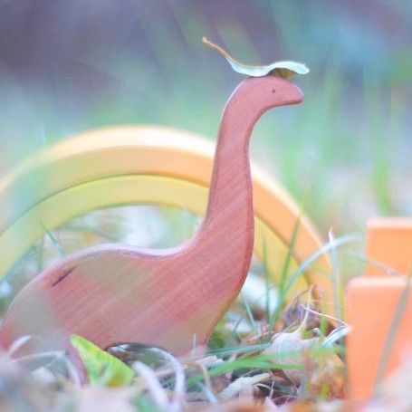 Ocamora Diplodicus Wooden Figure