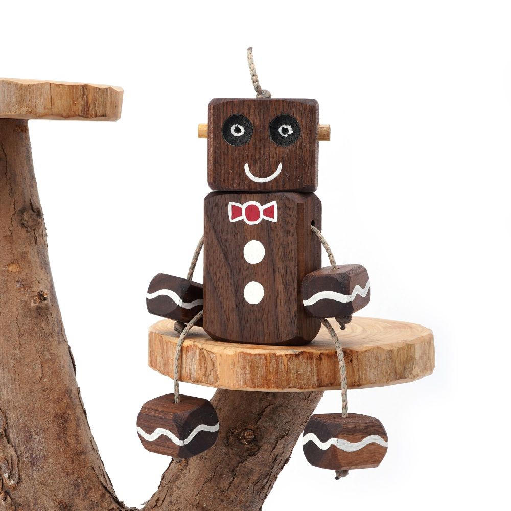 Ned the Robot - Gingerbread Ned -  Exclusive to The Wooden Play Den