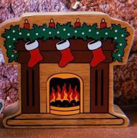 Lanka Kade - Christmas, Fireplace 