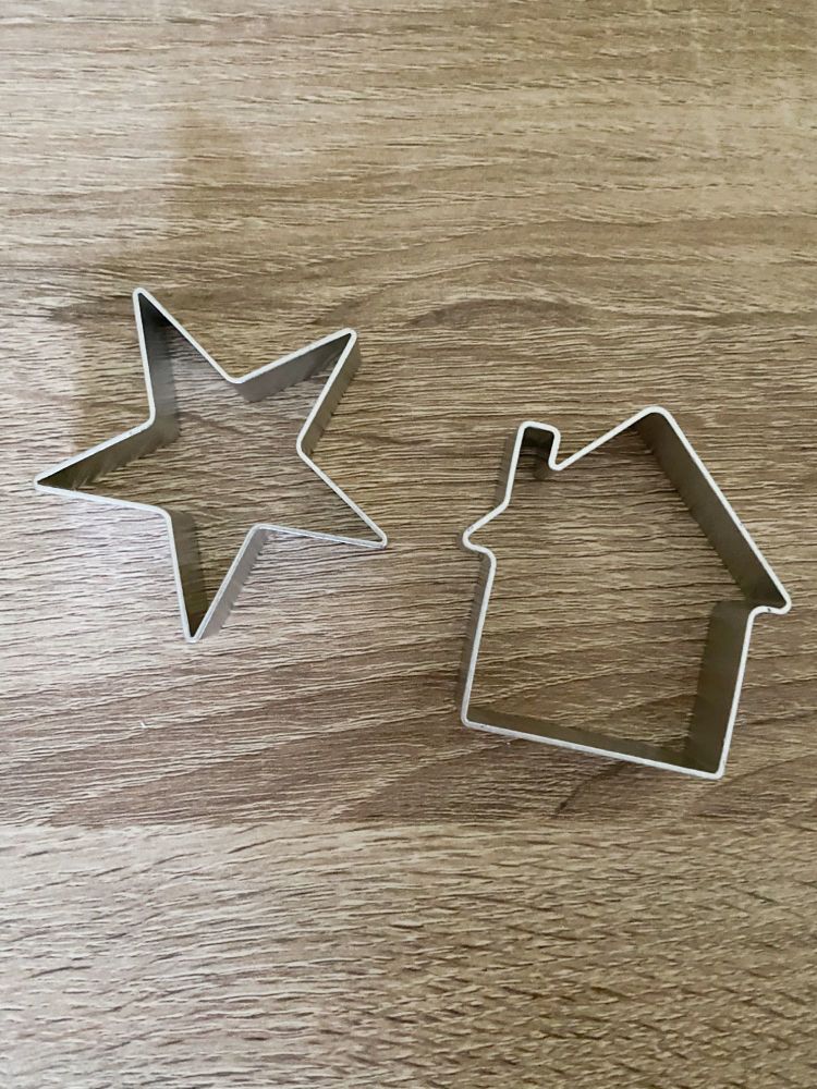 Cookie Cutters, House and Star