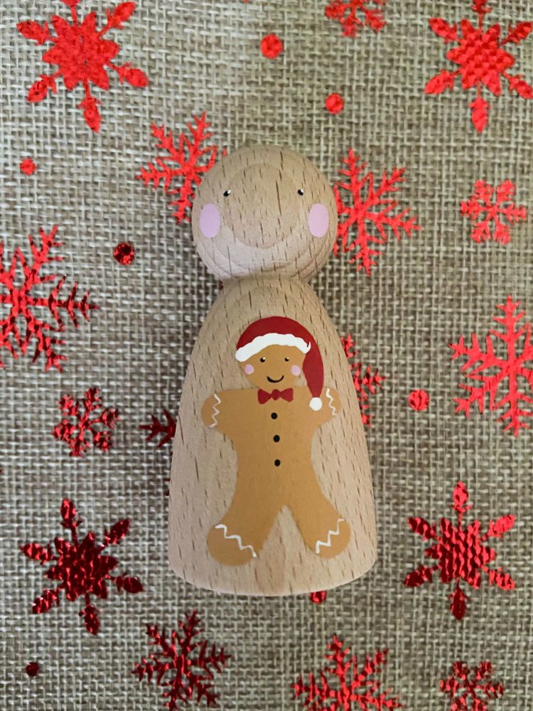 Peg Doll, Christmas Collection - Gingerbread Melodie