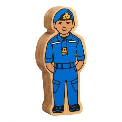 Lanka Kade - Figure, Natural blue navy officer