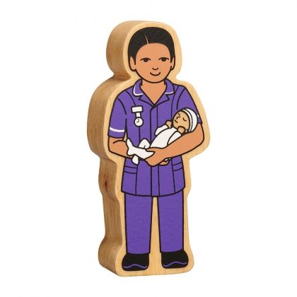 Lanka Kade - Figure, Natural purple midwife