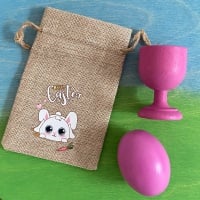 Egg & Egg Cup in a Easter Gift Bag