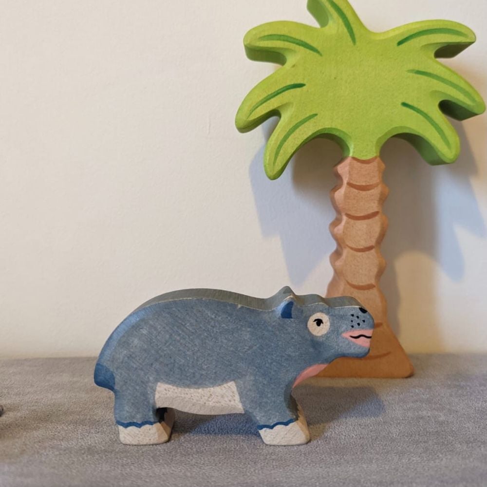 Hippopotamus - small - Holztiger