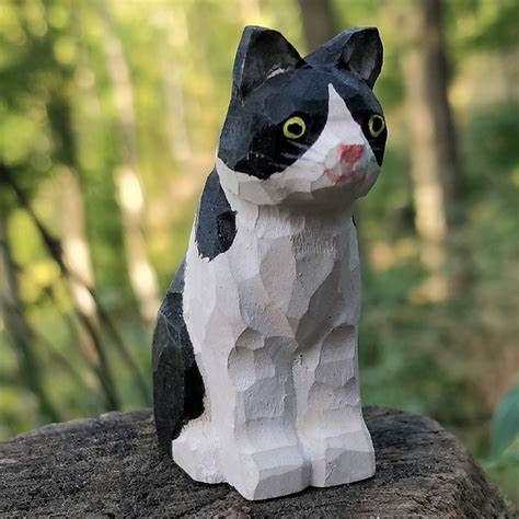 Wudimals - Black & White Cat