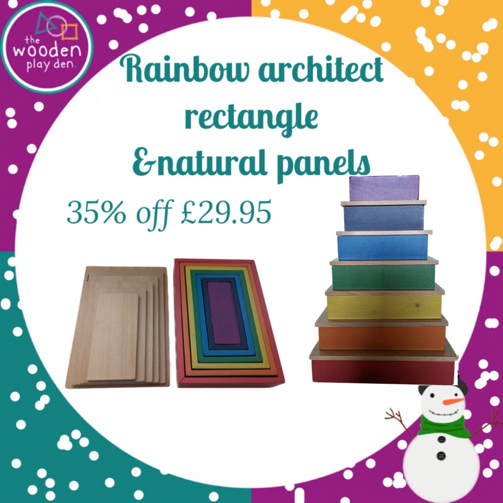 Rainbow Architect Rectangle & Panels