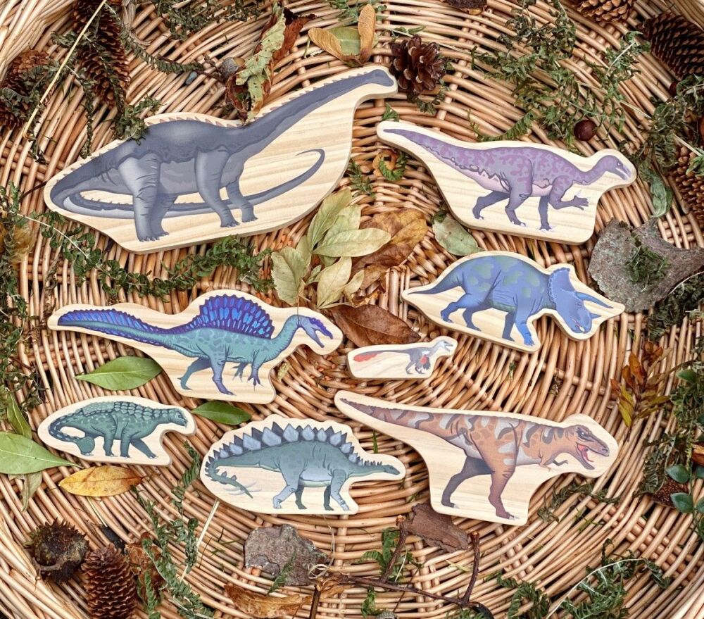 Wooden Dinosaurs - Individual
