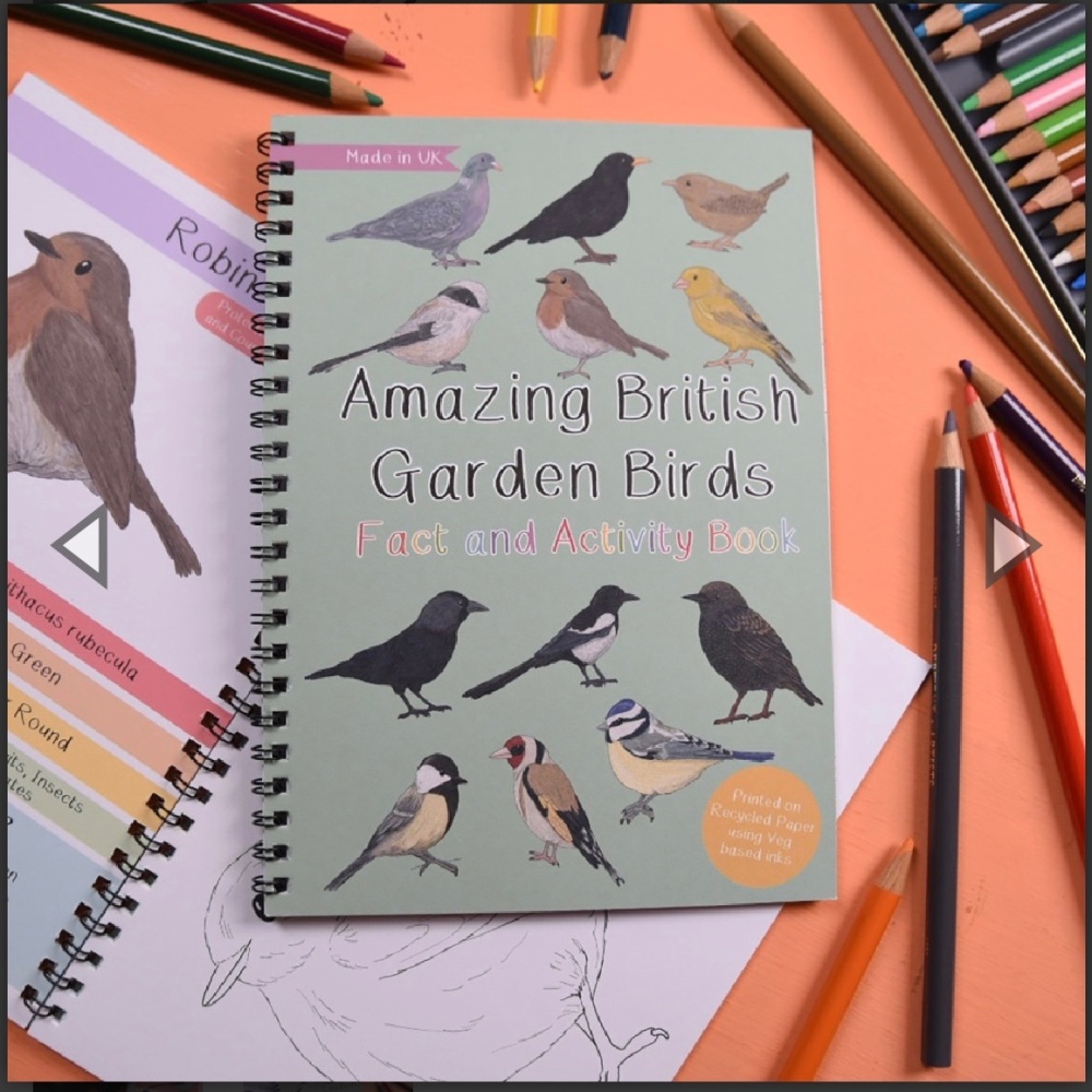 Amazing British Garden Birds Fact and Activity Book