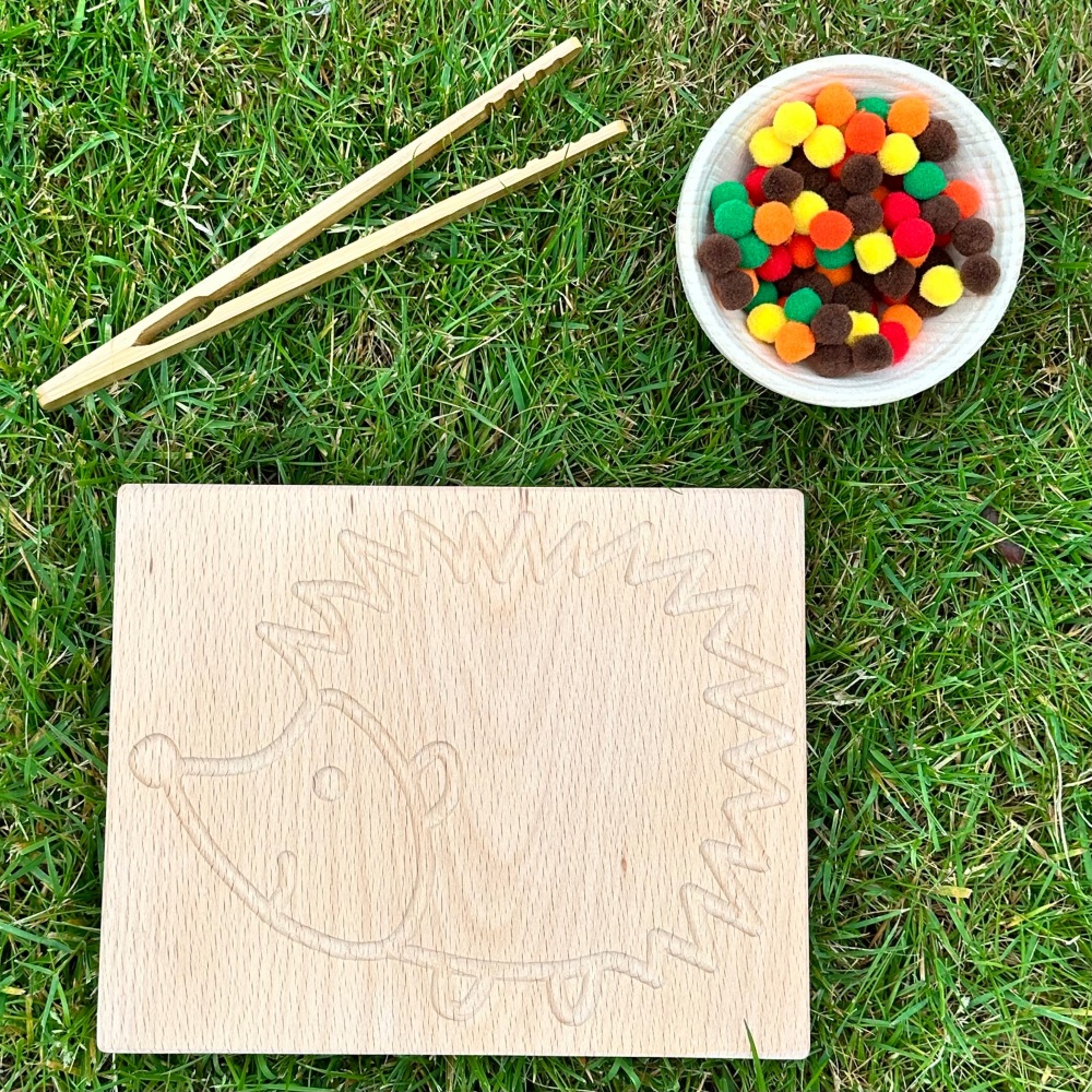 Autumn - Hedgehog Sensory Board set