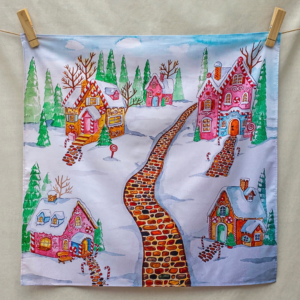 Gingerbread Lane  - Wondercloth