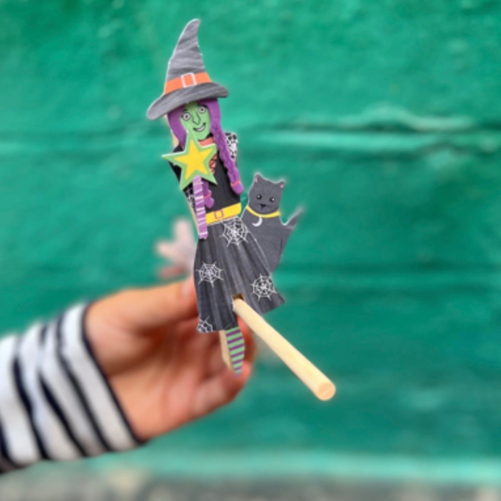 Make you own Witch Peg Doll