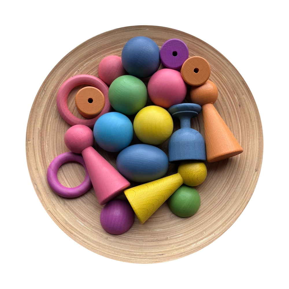 Rainbow Loose Parts Bundle 1