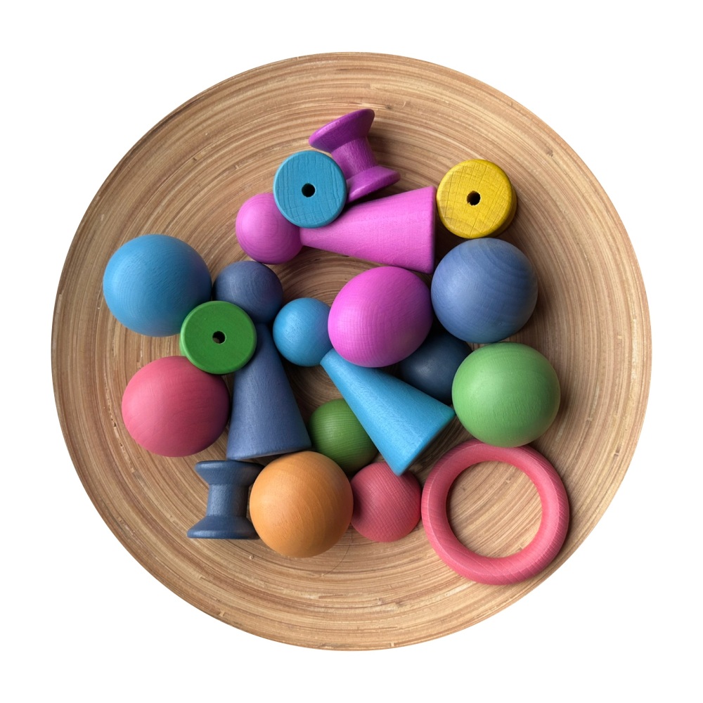 Rainbow Loose Parts Bundle 2