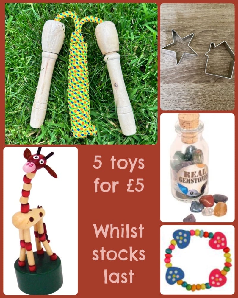 FIVER FRIDAY - 5 Toys for &pound;5