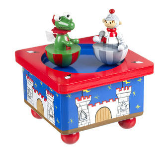 Knight and Dragon Music Box