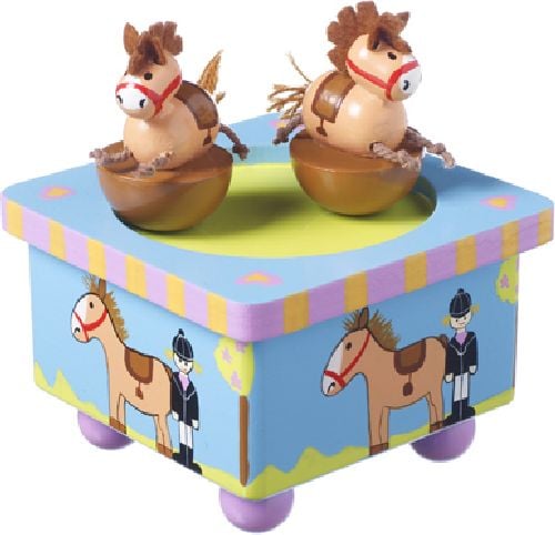 Dancing Pony Music Box