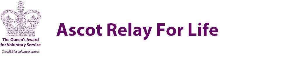 Relay for Life Ascot, site logo.
