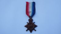 1914/15 Star to 19513 Pte A T Lambert North N R / Casualty / 225 Tunn Coy