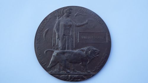Memorial Plaque to William Scott