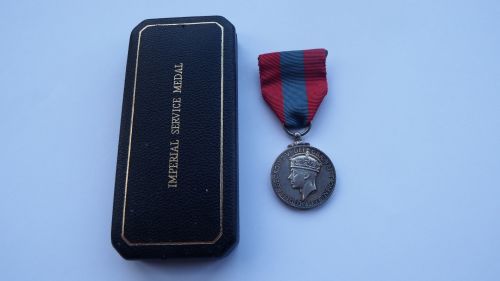 GVI Imperial Service Medal to Francis Charles Lax MM