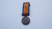 British War Medal to 598 Vol J Oswald Nyasaland VR